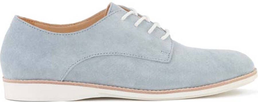 Rollie Dames Veterschoen Derby Super Soft Blue Mist