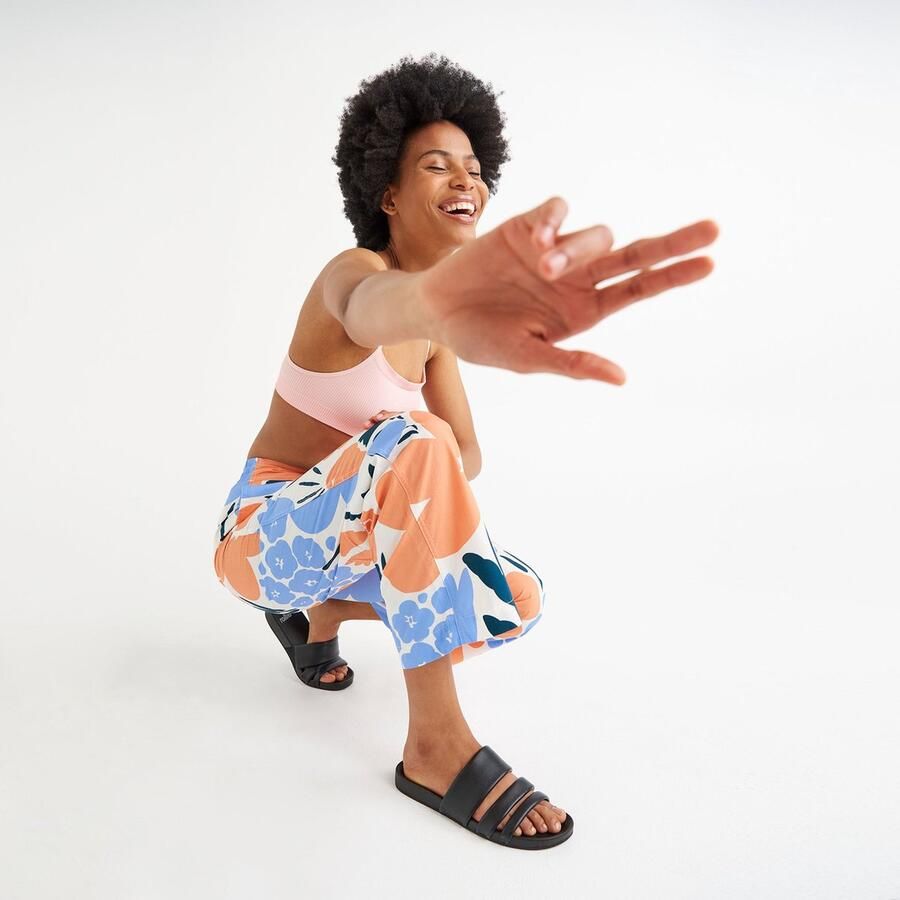 Rollie | Dames | Slippers | Tide Triple Strap Black - Foto 2