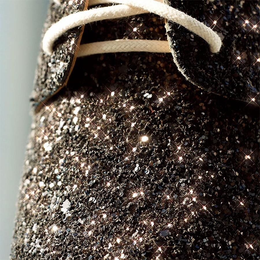 Rollie | Dames | Veterschoen | Derby Black Sparkle