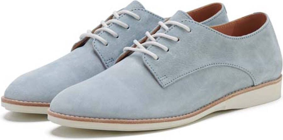 Rollie Dames Veterschoen Derby Super Soft Blue Mist - Foto 3