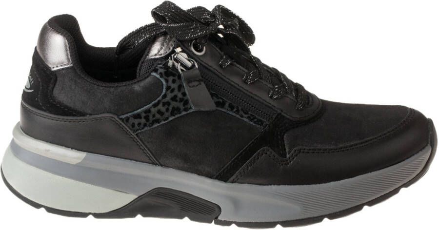 Rollingsoft -76.847 Dames zwart sneakers