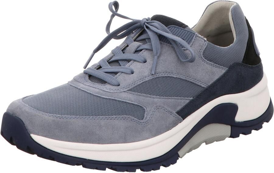 Rollingsoft by Gabor heren veterschoenen blauw