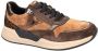 Gabor Rollingsoft -Dames bruin sneakers - Thumbnail 1