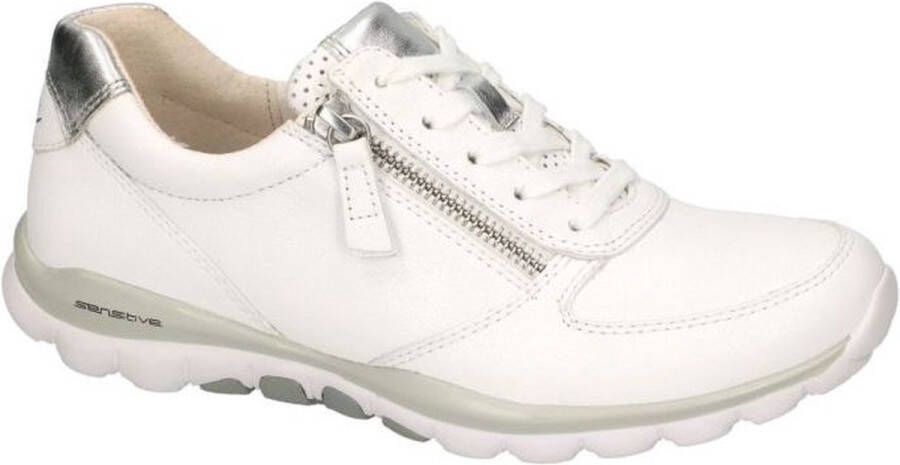 Gabor Modieuze Comfortabele Sneakers White Dames