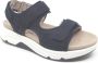 Rollingsoft Gabor 46.889.36 Blauwe Rolling Soft sandalen wijdte G - Thumbnail 1