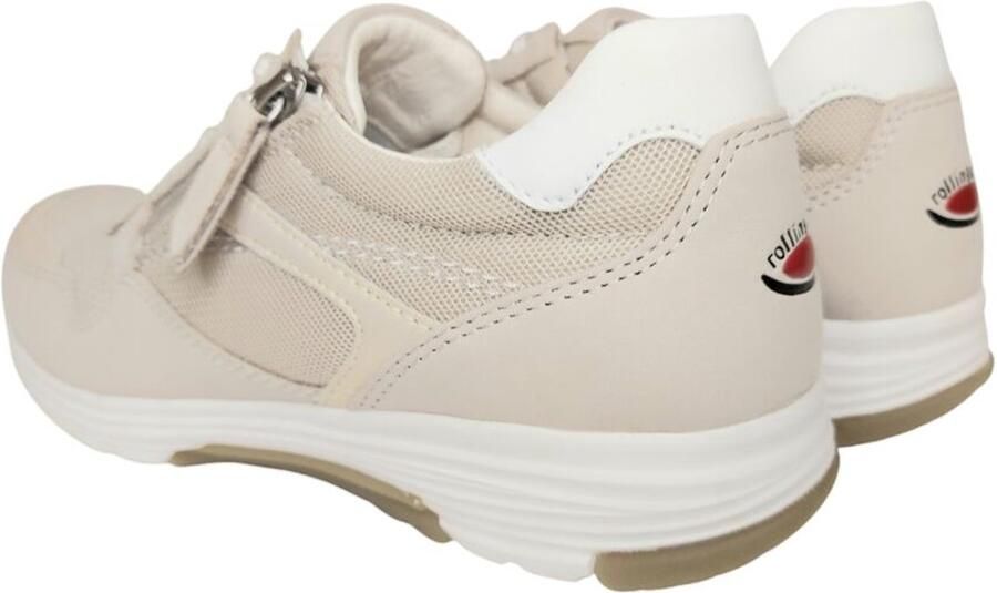 Rollingsoft -Dames taupe sneakers