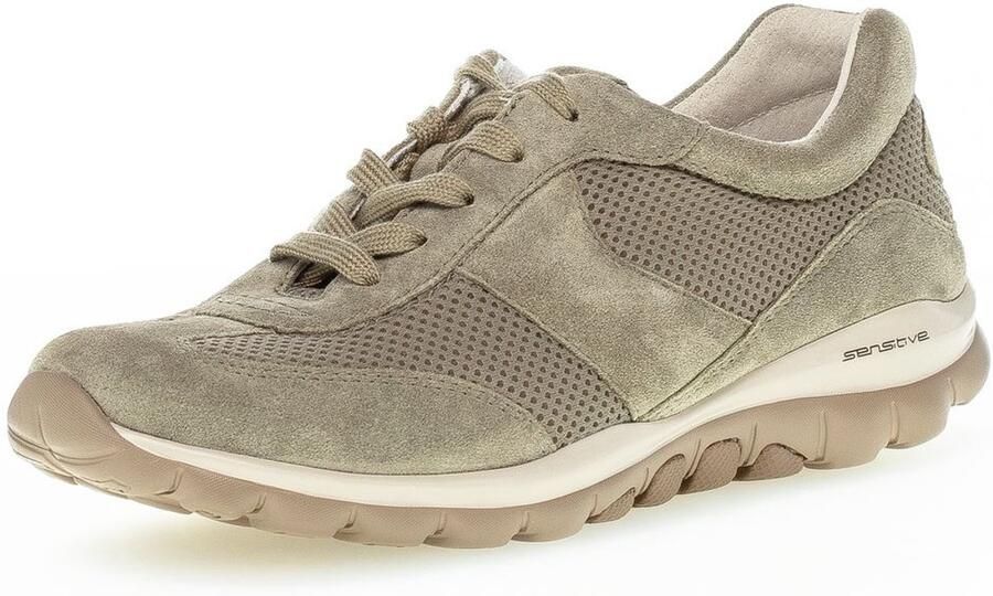 Rollingsoft Gabor sensitive 46.966.34 dames rollende wandelsneaker Groen