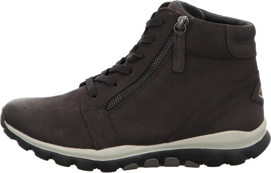 Gabor Rollingsoft Hoge veterschoenen sleehak comfortabele boots met geprofileerde rubberen loopzool - Foto 5