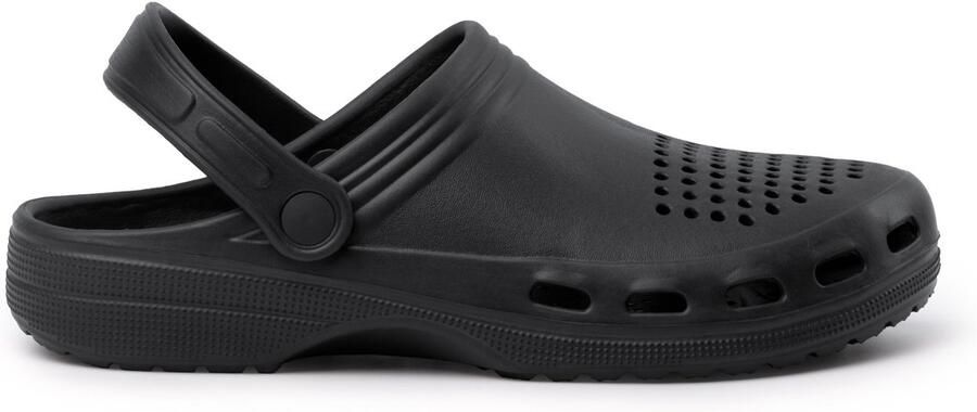 Roly Zwarte klompschoen Dan