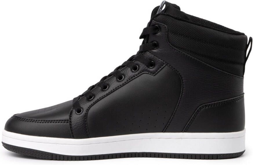 Roly Zwarte halfhoge sportieve sneaker model Space merk
