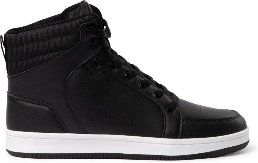 Roly Zwarte halfhoge sportieve sneaker model Space merk