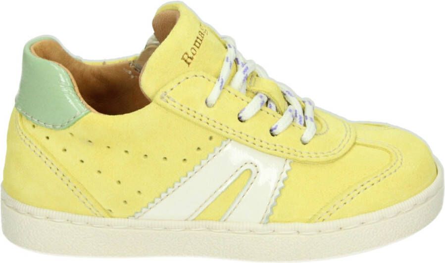 Romagnoli 6220R069~~~~~~~~~~~~~~~~~~~~~~ MeisjesHalf-hoogKindersneakers Geel