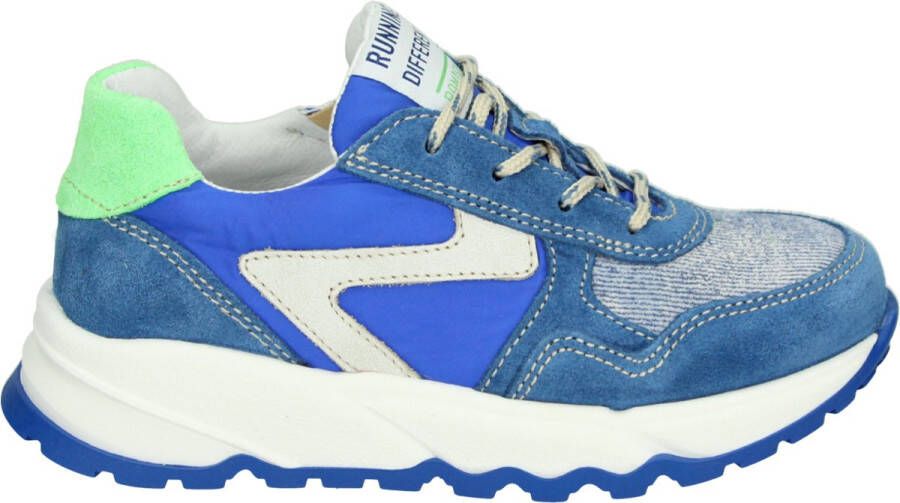 Romagnoli 6533R043~~~~~~~~~~~~~~~~~~~~~~ JongensLage schoenenKindersneakers Blauw