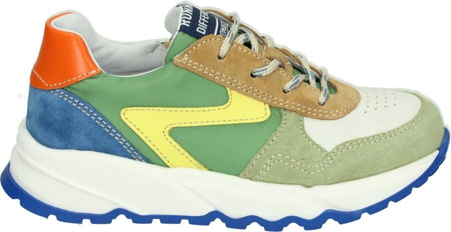Romagnoli 6533R084~~~~~~~~~~~~~~~~~~~~~~ JongensLage schoenenKindersneakers Groen