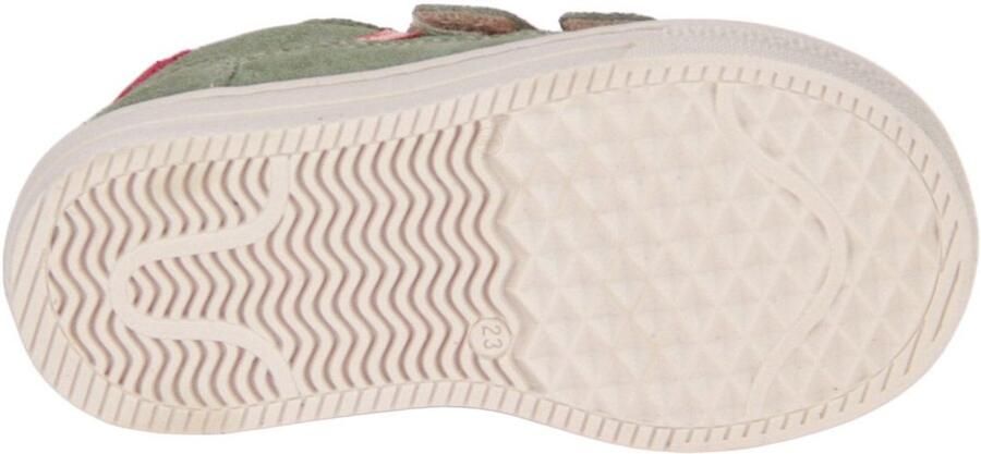 Romagnoli Velcroschoen Groen-Oranje