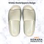 Ro a Products Ro a s Unisex Badslippers Slides Ideaal voor Hotel en Sauna Beige - Thumbnail 1