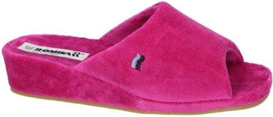 Romika -Dames fuchsia slippers & muiltjes