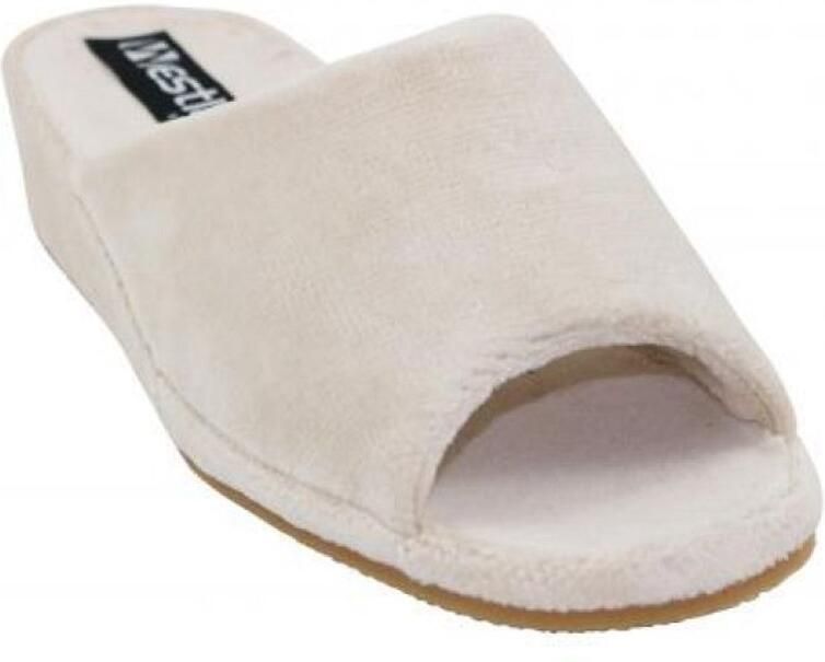 Romika Josef Seibel Romika Marseille Pantoffel Beige Badstof & machinewasbaar