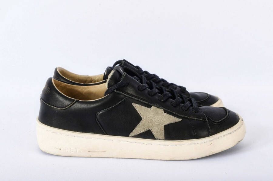 Rossati Model 4006 Sneakers Sneakers Zwart Ster