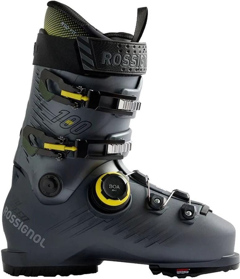 Rossignol Hi-speed 100 Hv Boa Gw Alpine Skischoenen Zwart 28.0 Man