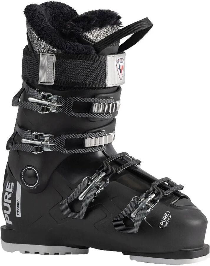 Rossignol Pure Comfort 60 Alpineskischoenen Voor Dames Zwart 23.5 Vrouw