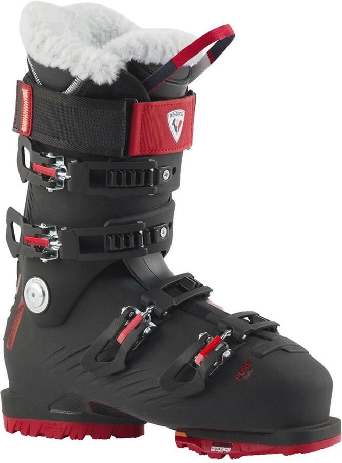 Rossignol Pure Pro 100 Gw Alpineskischoenen Voor Dames Zwart 25.0 Vrouw