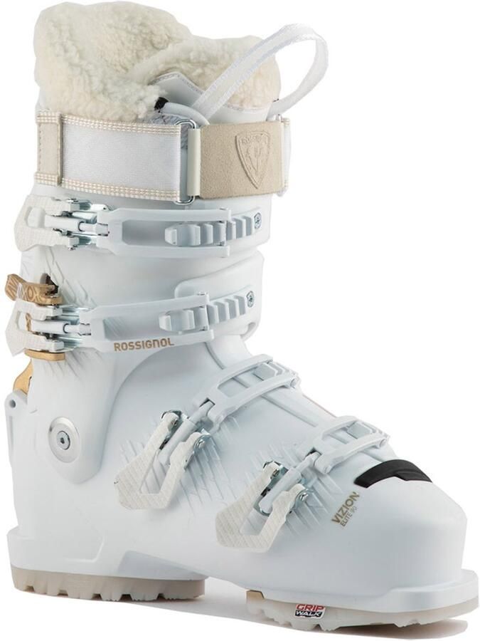 Rossignol Vizion 4b Elite 90 W Gw Alpineskischoenen Voor Dames Wit 22.0 Vrouw