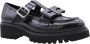 Rotta Klassieke Mocassin Schoenen Thirteen Black Dames - Thumbnail 1