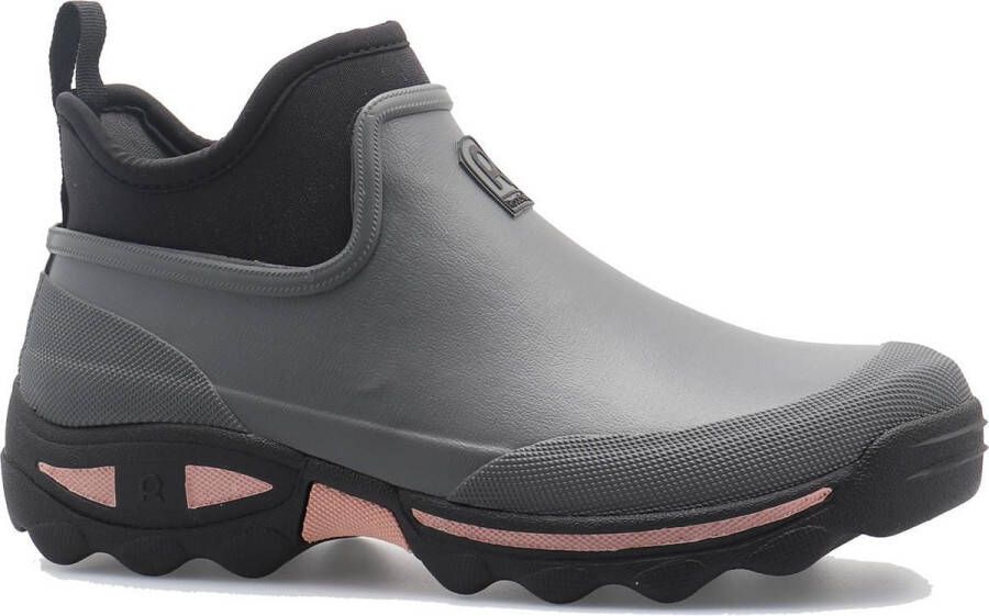 Rouchette Neopreen Laars Laag Clean Lady 778 Grijs