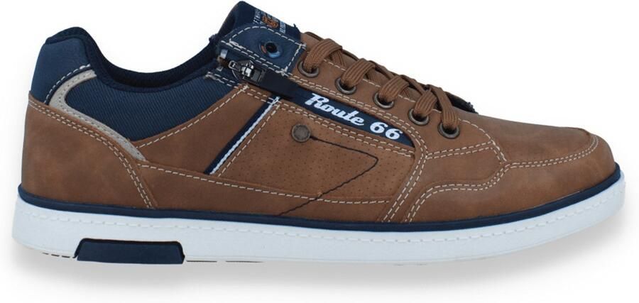Route 66 Heren Sneaker Bruin