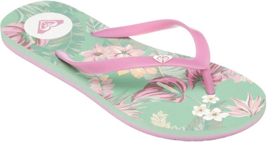 Roxy By The Sea Slippers Groen Vrouw