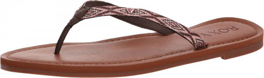 Roxy Janel Dames Slippers Chocolate