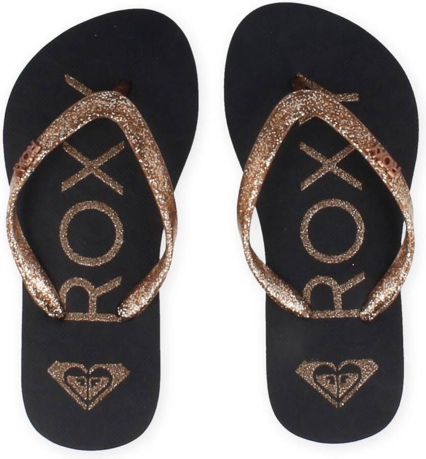 Roxy Teenslipper Meisjes Viva Spark Sandal Zwart