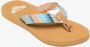 Roxy Women's Porto Raffia II Sandalen oranje - Thumbnail 4