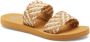 Roxy Porto Slide Ii Sandalen Goud Vrouw - Thumbnail 1