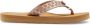 Roxy Rg Porto Motif Slippers Roze 1 2 Meisjes - Thumbnail 1