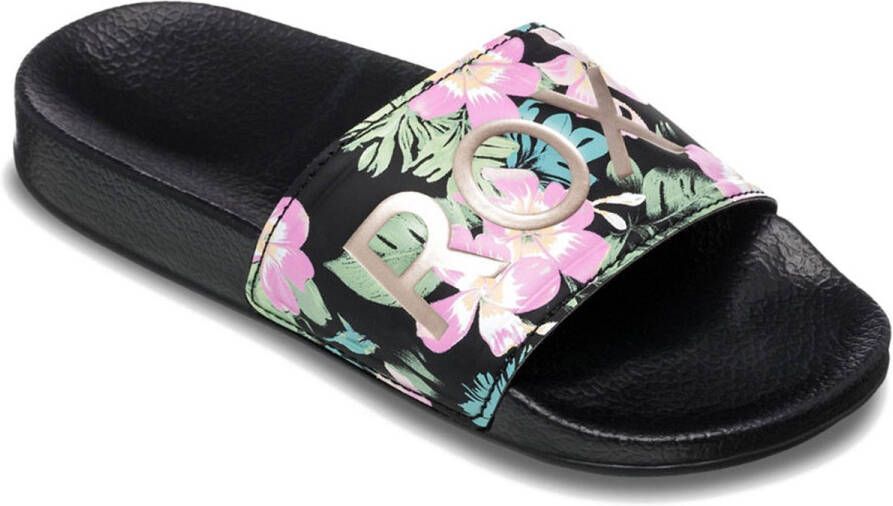 Roxy Rg Slippy Ii Slippers Zwart Meisjes