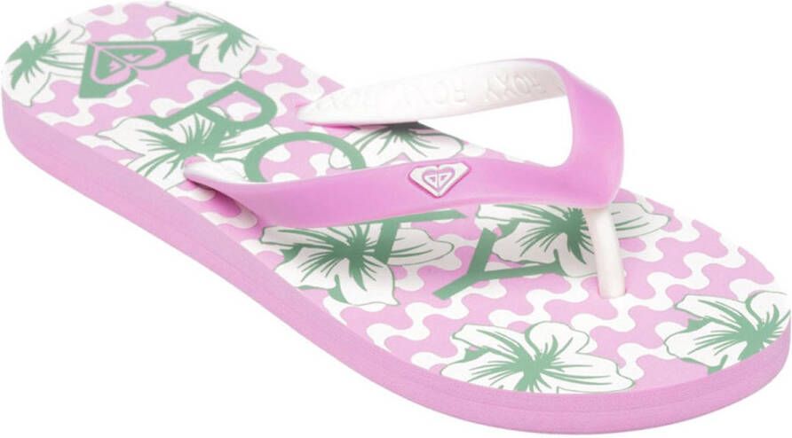 Roxy Rg Tahiti Vii Slippers Roze Meisjes