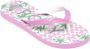 Roxy Rg Tahiti Vii Slippers Roze Meisjes - Thumbnail 1