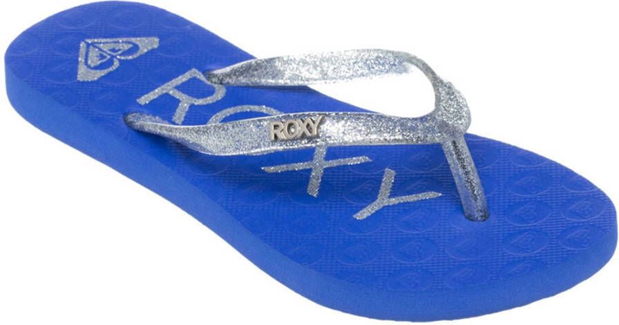 Roxy Rg Viva Sparkle Slippers Blauw Meisjes