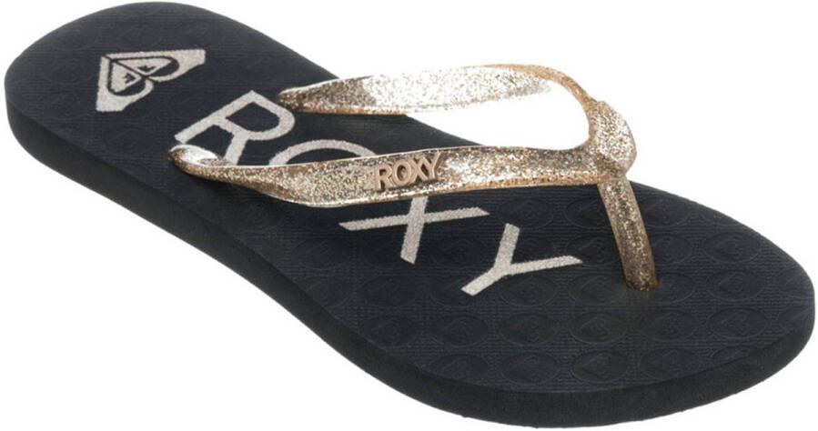 Roxy Rg Viva Sparkle Slippers Zwart Meisjes