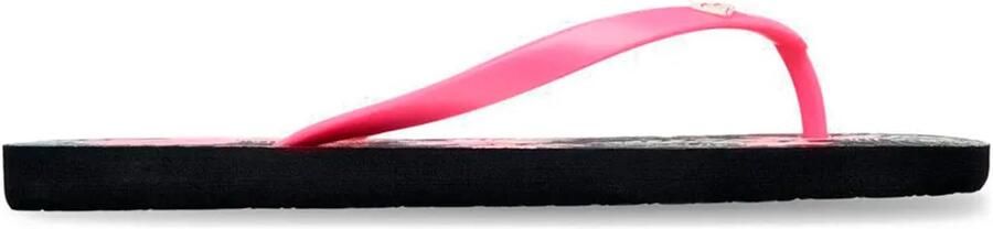 Roxy By The Sea Slippers Zwart Roze Vrouw
