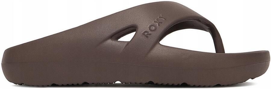Roxy Dames Teenslippers Bruin Comfortabele Zomerschoenen
