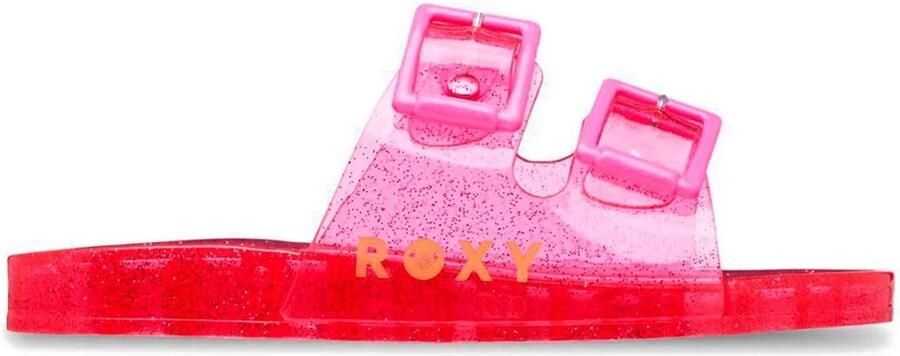 Roxy Kattie Glitter Slippers Roze Vrouw