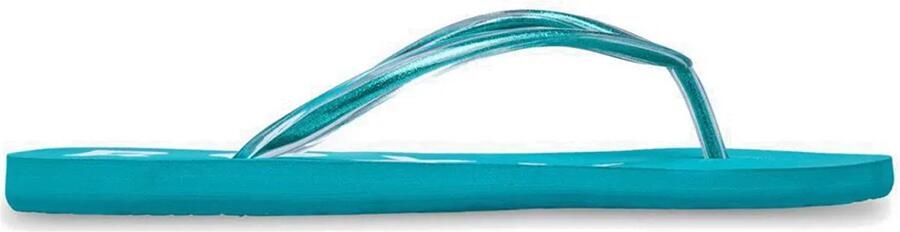 Roxy Luminatas Slippers Blauw Vrouw