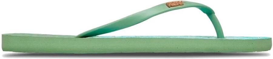 Roxy New Viva Printed Slippers Groen Vrouw