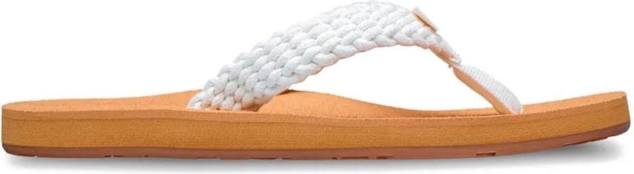 Roxy Porto Iv Slippers Wit Vrouw