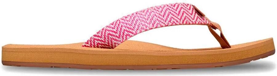 Roxy Women's Porto Raffia Sandalen bruin