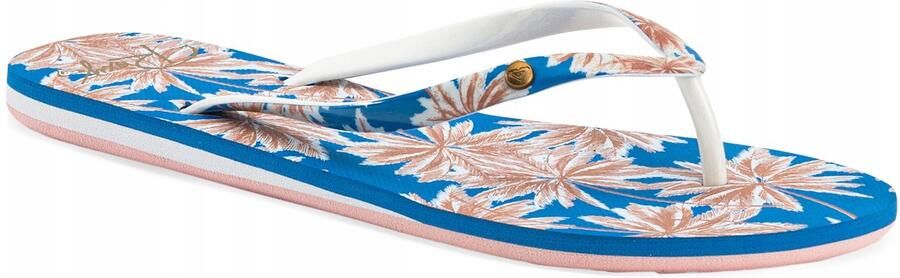 Roxy Portofino III Dames Slippers Blauw
