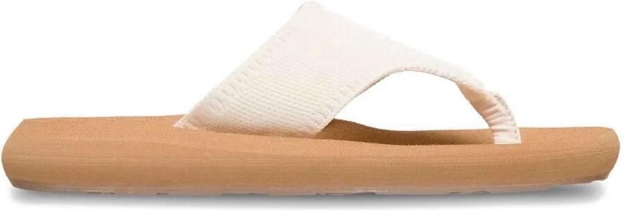 Roxy Samolo Slippers Bruin Wit Vrouw